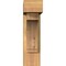 Ekena Millwork Imperial Block Smooth Bracket w/ Offset Brace, Western Red Cedar, 5 1/2"W x 16"D x 20"H BKT0604X16X20IMP05SWR - alternate 2